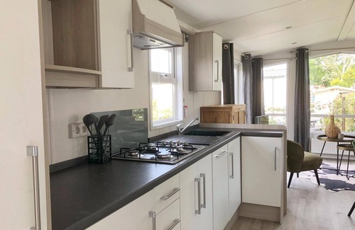 Municipality of Schagen House | This is a brand new chalet with free WIFI, air conditioning, central heating, two bedrooms and a fully equipped kitchen.