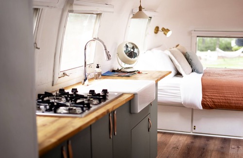 Pinetop RV Rental | This is Cliffy! Our 1967 airstream