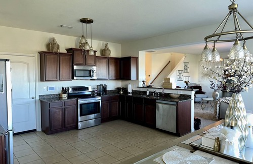 Iowa Colony House | This stylist 2 story home is perfect for couples or families.