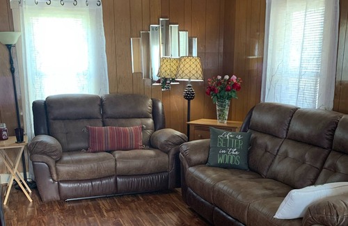 Jackman House | Three Bedroom House With Views Of Big Wood Lake And Sally Mountain.