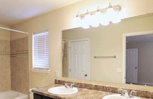 Tulsa House | Three bedroom with one bathroom house. Available for an immediate move in.