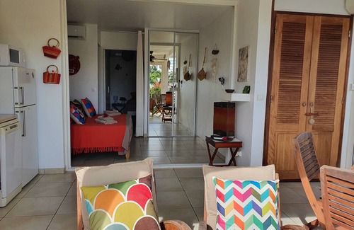 Anse des Rochers Apartment | Ti Cocoon 881 Anse des Rochers DRC sea view 2 bedrooms 4 people wifi Water tank