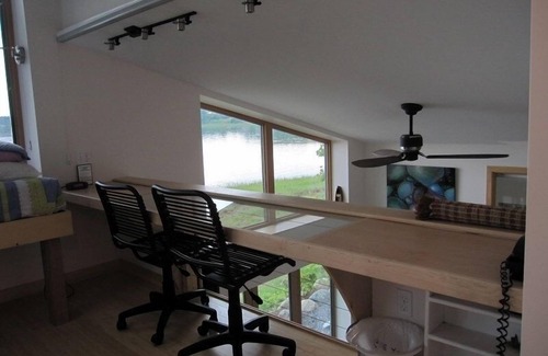 Mid-Coast and Islands Cottage | Tidal Cove- Informal Charming Cottage Rebuilt to Passive Cozy