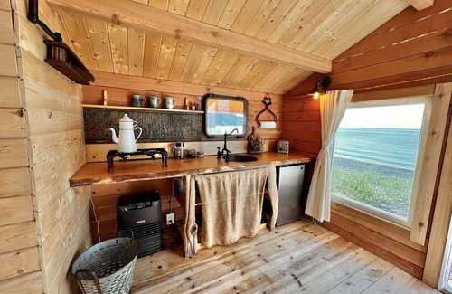 Homer Cabin | Tidepool Cabin, Beach Front Wilderness, Glacier, Bear Viewing, Kayaking, fishing