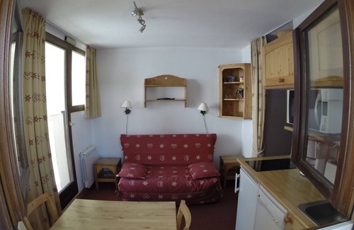 Val Claret Apartment | Tignes Val Claret ski-in ski-out Studio cabin 3/4 people at 2150m