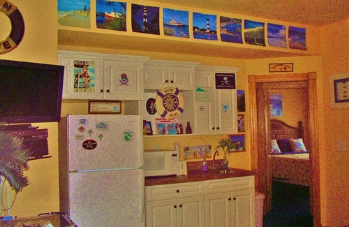 Corolla Village House | TIKI POOL & SPA, GOLF CART, KAYAK, WATERFALL, FIREPIT EXCELLENT LIGHTHOUSE VIEWS