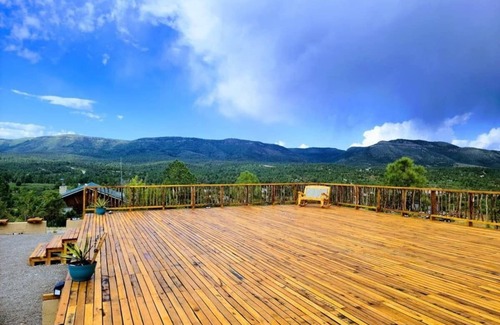 Timberon House | Timberon Condo 1 BR, Rustic and Serene great golf course and mountain views