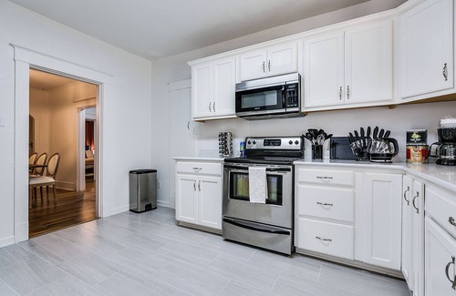 San Angelo House | Timeless Getaway in San Angelo! Fully renovated 3BR/2BA 1920s Home