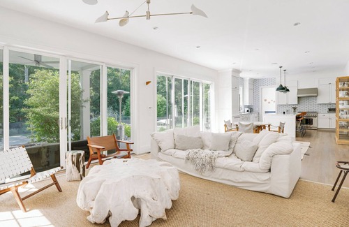 Bridgehampton House | Timeless Hamptons style Beach Home, heated saltwater pool, expansive deck,.