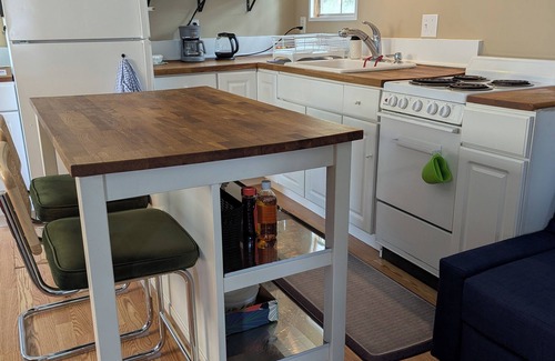 Piney Point Apartment | Tiny, Funky, and Full of Love - Welcome to the Love Shack