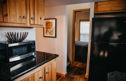 Austin Cabin | Tiny home cabin rentals on gated 2 acres and shared pool! Only 14mi to downtown!