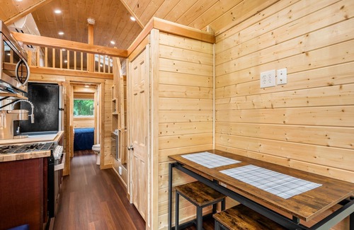 Laurelville House | Tiny Home experience with secluded treed 60 acres with trails