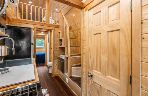 Laurelville House | Tiny Home experience with secluded treed 60 acres with trails