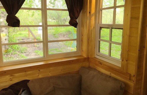 Buckley Cabin | Tiny Home Hotel Tumbleweed Cypress #1 on the farm
