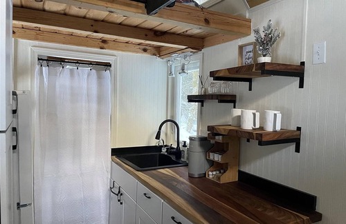 Greenwater Cabin | Tiny Home in the wilderness, 20min outside Mt. Rainer and Crystal Mountain