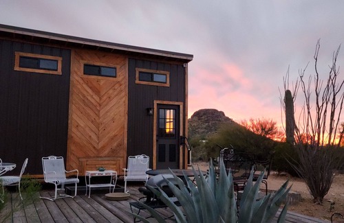 Picture Rocks Cottage | Tiny Home Retreat Among the Saguaros