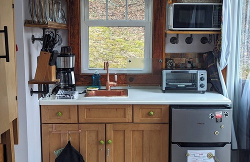 Woodfin House | Tiny House [Fenced in yard, 10mins to Downtown AVL]