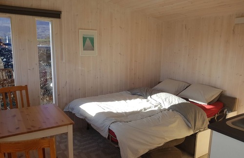 Mosfellsbaer Cabin | Tiny House for 2 Persons at town's end; Reykjavik area