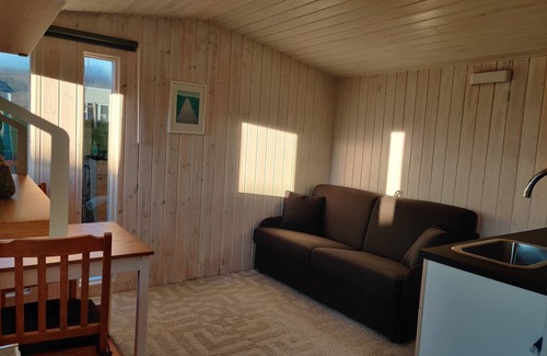 Mosfellsbaer Cabin | Tiny House for 2 Persons at town's end; Reykjavik area