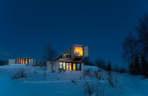 Schoeneck House | Tiny House in der Natur - Mitten im Bike- Ski- Wandergebiet