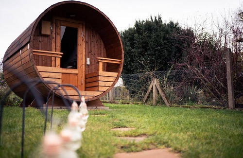 Brensbach House | Tiny house with sauna and garden