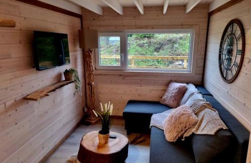 Tinlot Cabin | Tiny housse serenity avec jacuzzi
