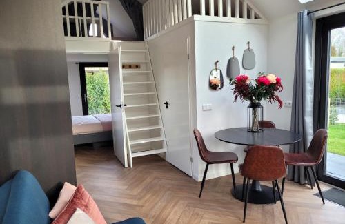 Heinkenszand Ski Chalet | Tiny Zen House in Heinkenszand with private sauna, airco, outdoor swimming pool, WiFi and 2 bedrooms