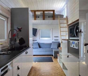 Buhlau House | TinyHousebeiDresden klein aber fein, beste Lage Naturteich große Terrasse - Nähe Sächsische Schweiz - Von Juni - September Mindestmietzeit 1 Woche Sa-Sa