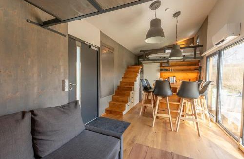 Buhlau House | TinyHousebeiDresden unser größtes winziges Häuschen für bis zu 7 Personen, Kaminofen, große Terrasse - Nähe Sächsische Schweiz - Von Juni - September Mindestmietzeit 1 Woche Sa-Sa