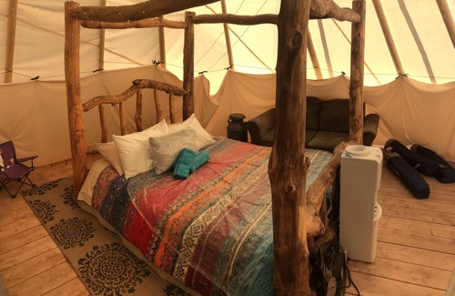 Thermopolis Resort | Tipi Retreat w/Free Hot Springs Day Pass