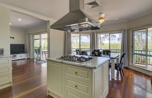 Toogoom House | Toogoom Retreat - Absolute Riverfront - Sleeps 6-8 - Boat Ramp - Wi-Fi - Pets