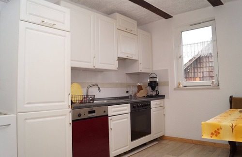 Bad Wildungen Apartment | Top floor apartment with 3 bedrooms in a listed half-timbered house in 1837