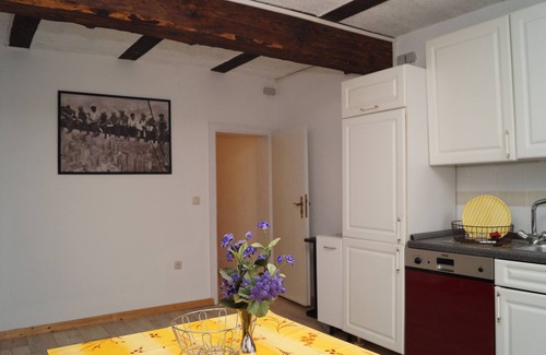 Bad Wildungen Apartment | Top floor apartment with 3 bedrooms in a listed half-timbered house in 1837