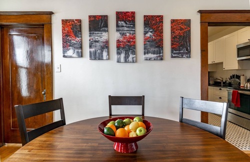 Central City Apartment | Top Floor Fast Internet Huge Patio Near Downtown