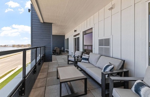 Lake City Condo | Top floor unit with huge patio overlooking Lake Pepin - Assigned Garage - Unit 303