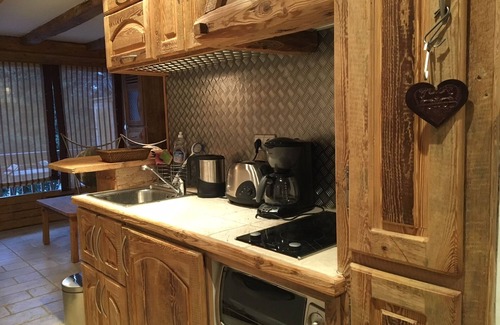 Megeve Apartment | TOP-OF-THE-RANGE CABIN STUDIO (4 people) COEUR DE MEGEVE