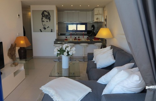 Mojacar Apartment | TOPLIGGING: Luxury penthouse, golf, terrace 180 ° fantastic sea view, free Wifi