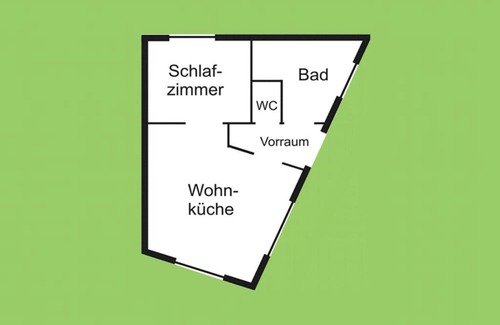 Gmunden Apartment | Topwohnung 45m2 oder weißes Zimmer 15 m2 - Nähe Grünberg