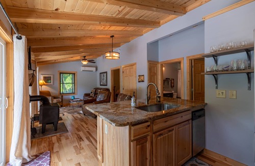 West Jefferson House | Touch of Grey - Riverfront home, pet friendly, near Boone and West Jefferson