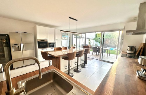 Libourne Villa | Tout Confort 4 Chambresjacuzzibarbecuejardin