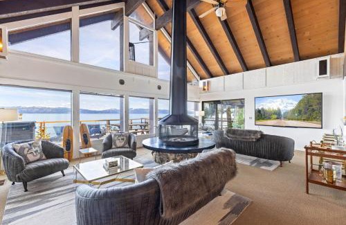 Tahoe Woods House | Towering Pines Lakefront - 3 BR w Hot Tub & Buoy