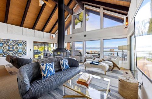 Tahoe Woods House | Towering Pines Lakefront - 3 BR w Hot Tub & Buoy