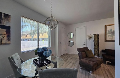 Egypt Lake-Leto Apartment | Townhome in central Tampa. Efficient floor plan with kitchen and half bath on the first floor. Upstairs has generous loft/office area, two bedrooms with ensuite bathrooms. On site laundry room.