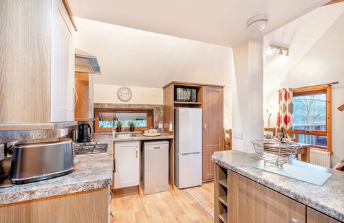 Dumfries Ski Chalet | Traditional country style A-frame lodge.