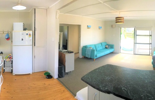 Whangamata House | Traditional Kiwi Bach on large secure section, sleeps 12