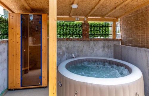 Zelenika Villa | Traditional Stone House with Hot tub and Sauna