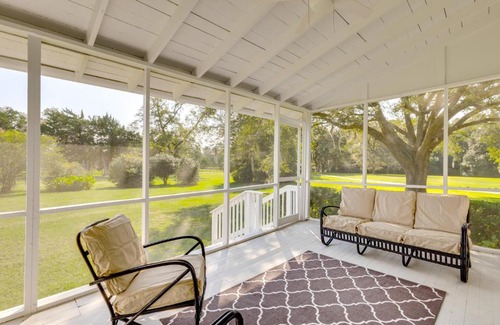 Fowlstown House | Tranquil Abode Near Thomasville with Screened Porch!