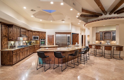 Carefree House | Tranquil Carefree Estate - Heated Pool, Spa, Gym, Firepit and More!