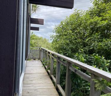 Lower Hutt Apartment | tranquil cosy bush cabin