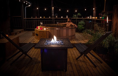 Packwood House | Tranquil Forest House w/Cedar Hot Tub, Sauna, and in a semi-secluded area